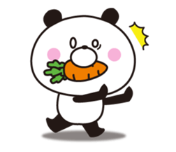 The panda I abuse loosely 2 sticker #11120069