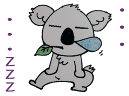 funny koala sticker #11120359
