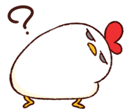 Ugly bird. sticker #11120369