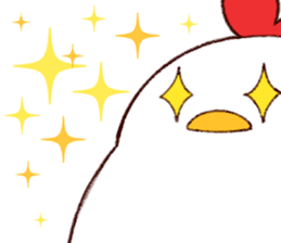 Ugly bird. sticker #11120391