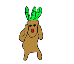 Cry continue Mandragora-kun sticker #11120561