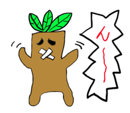 Cry continue Mandragora-kun sticker #11120562