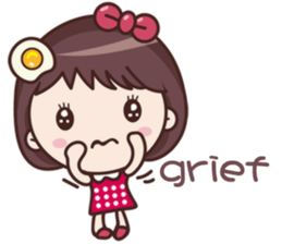 Yolk Girl Show English sticker #11120713