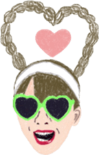 ..run girls! sticker #11120900