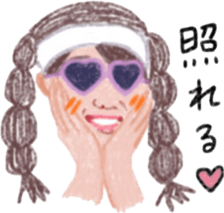 ..run girls! sticker #11120912