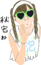 ..run girls! sticker #11120917