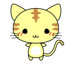 Cute cat stickers -Nyanko part 1 sticker #11121008
