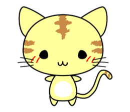 Cute cat stickers -Nyanko part 1 sticker #11121008