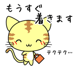 Cute cat stickers -Nyanko part 1 sticker #11121023