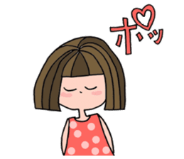 Playful sakura sticker #11121551