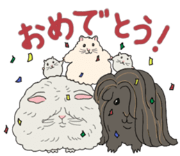 Pretty Hams go to Kumamoto Japan sticker #11121913