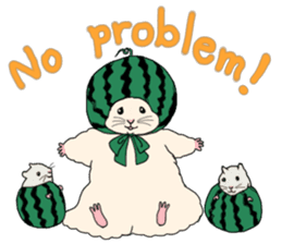 Pretty Hams go to Kumamoto Japan sticker #11121939