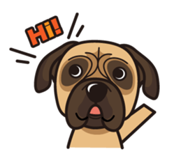 iinu - Bullmastiff sticker #11122544