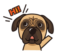 iinu - Bullmastiff sticker #11122544