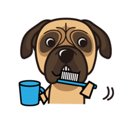 iinu - Bullmastiff sticker #11122547