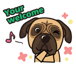 iinu - Bullmastiff sticker #11122549