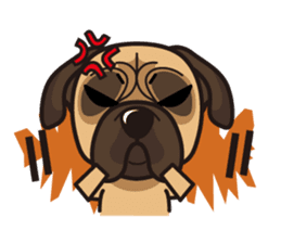 iinu - Bullmastiff sticker #11122564