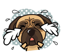 iinu - Bullmastiff sticker #11122572