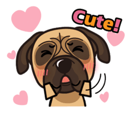 iinu - Bullmastiff sticker #11122576