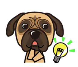 iinu - Bullmastiff sticker #11122577