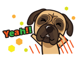 iinu - Bullmastiff sticker #11122583