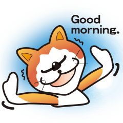 Performance cat "Meow" sticker3.