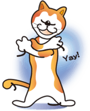 Performance cat "Meow" sticker3. sticker #11122744