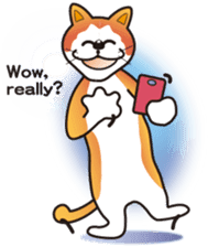 Performance cat "Meow" sticker3. sticker #11122747