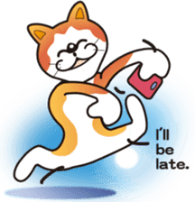 Performance cat "Meow" sticker3. sticker #11122750