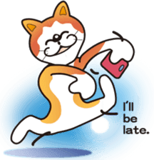 Performance cat "Meow" sticker3. sticker #11122750