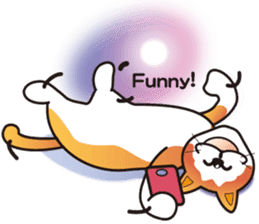 Performance cat "Meow" sticker3. sticker #11122753