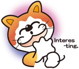 Performance cat "Meow" sticker3. sticker #11122756