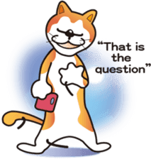 Performance cat "Meow" sticker3. sticker #11122757