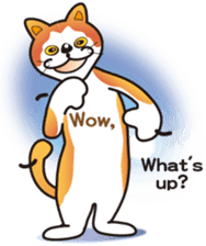 Performance cat "Meow" sticker3. sticker #11122758
