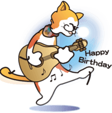 Performance cat "Meow" sticker3. sticker #11122765