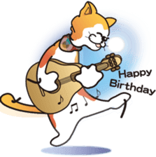 Performance cat "Meow" sticker3. sticker #11122765