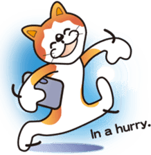 Performance cat "Meow" sticker3. sticker #11122773