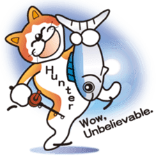 Performance cat "Meow" sticker3. sticker #11122776