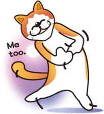 Performance cat "Meow" sticker3. sticker #11122779