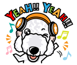 iinu - Bedlington Terrier sticker #11122868