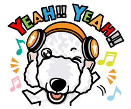 iinu - Bedlington Terrier sticker #11122868