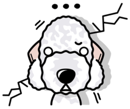 iinu - Bedlington Terrier sticker #11122869