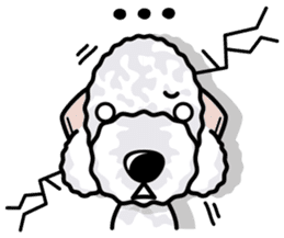 iinu - Bedlington Terrier sticker #11122869