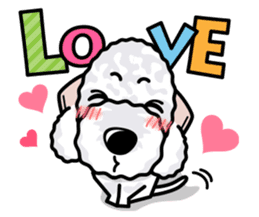 iinu - Bedlington Terrier sticker #11122871
