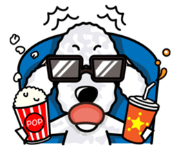 iinu - Bedlington Terrier sticker #11122873