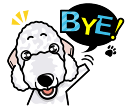 iinu - Bedlington Terrier sticker #11122874