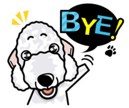 iinu - Bedlington Terrier sticker #11122874