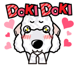 iinu - Bedlington Terrier sticker #11122875