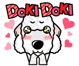 iinu - Bedlington Terrier sticker #11122875