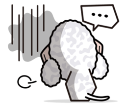 iinu - Bedlington Terrier sticker #11122879